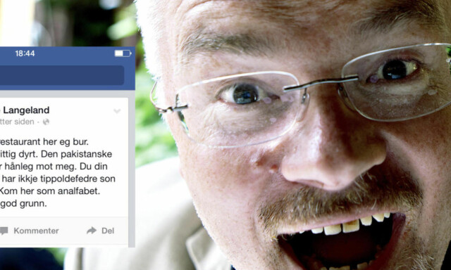image: «Du din jævla pakistaner har ikkje tippoldefedre som slåst for Noreg»
